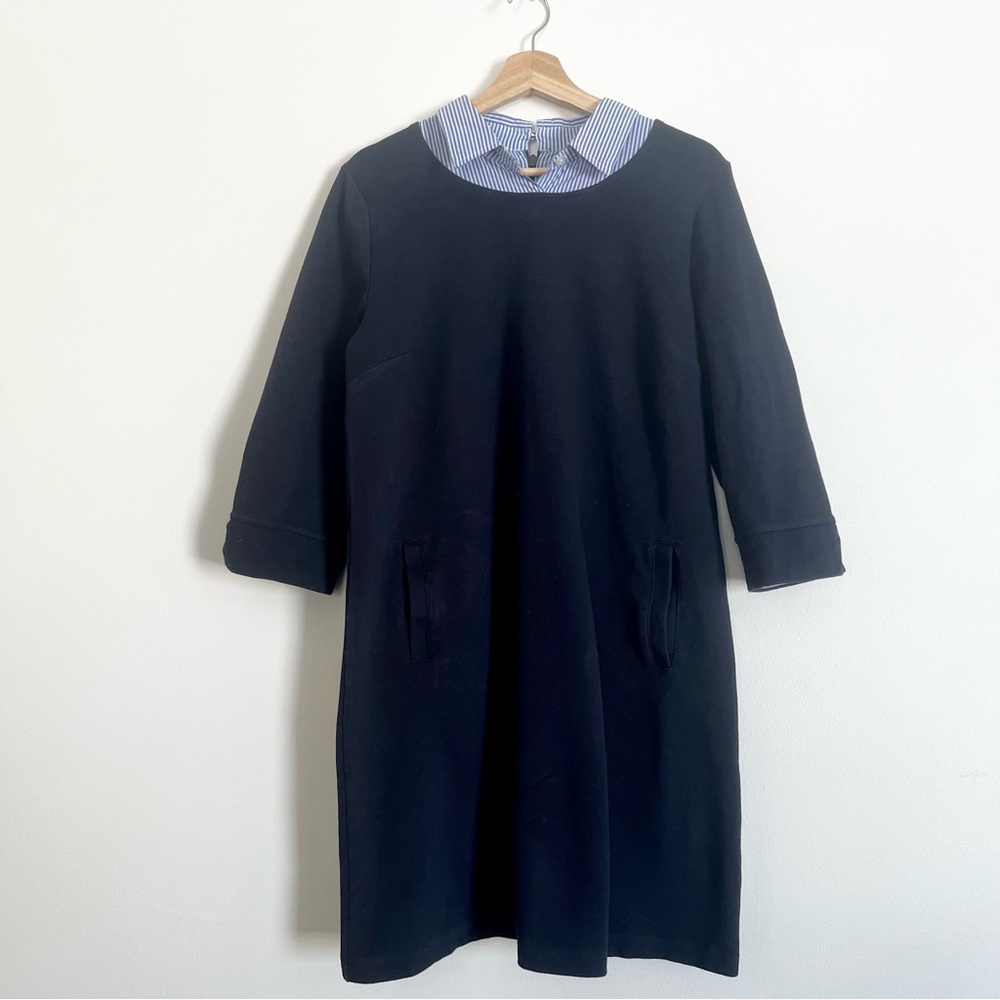 L Petite (LP) Talbots Petite Shirt Dress Twill